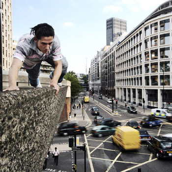 Daniel On a Building