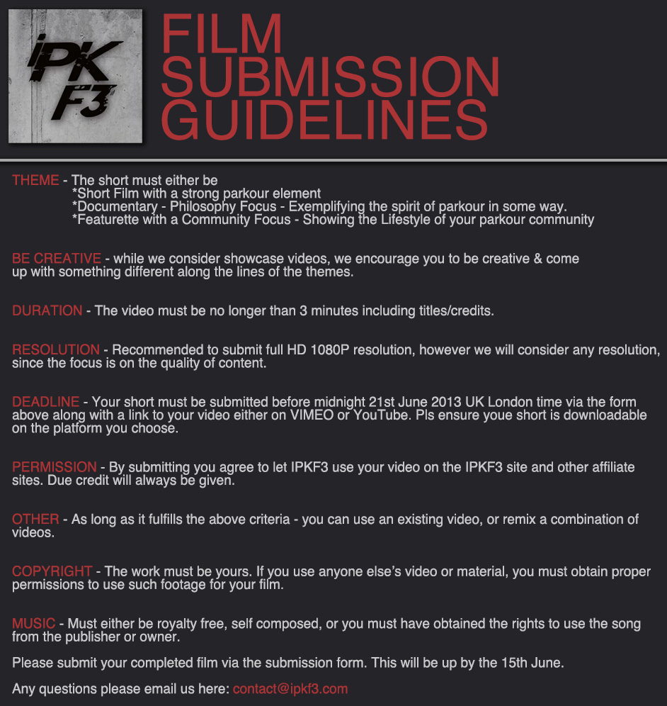 film-submission-guidelines
